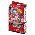 One Piece Card Game Red Monkey D. Luffy Starter Deck ST-31 English box
