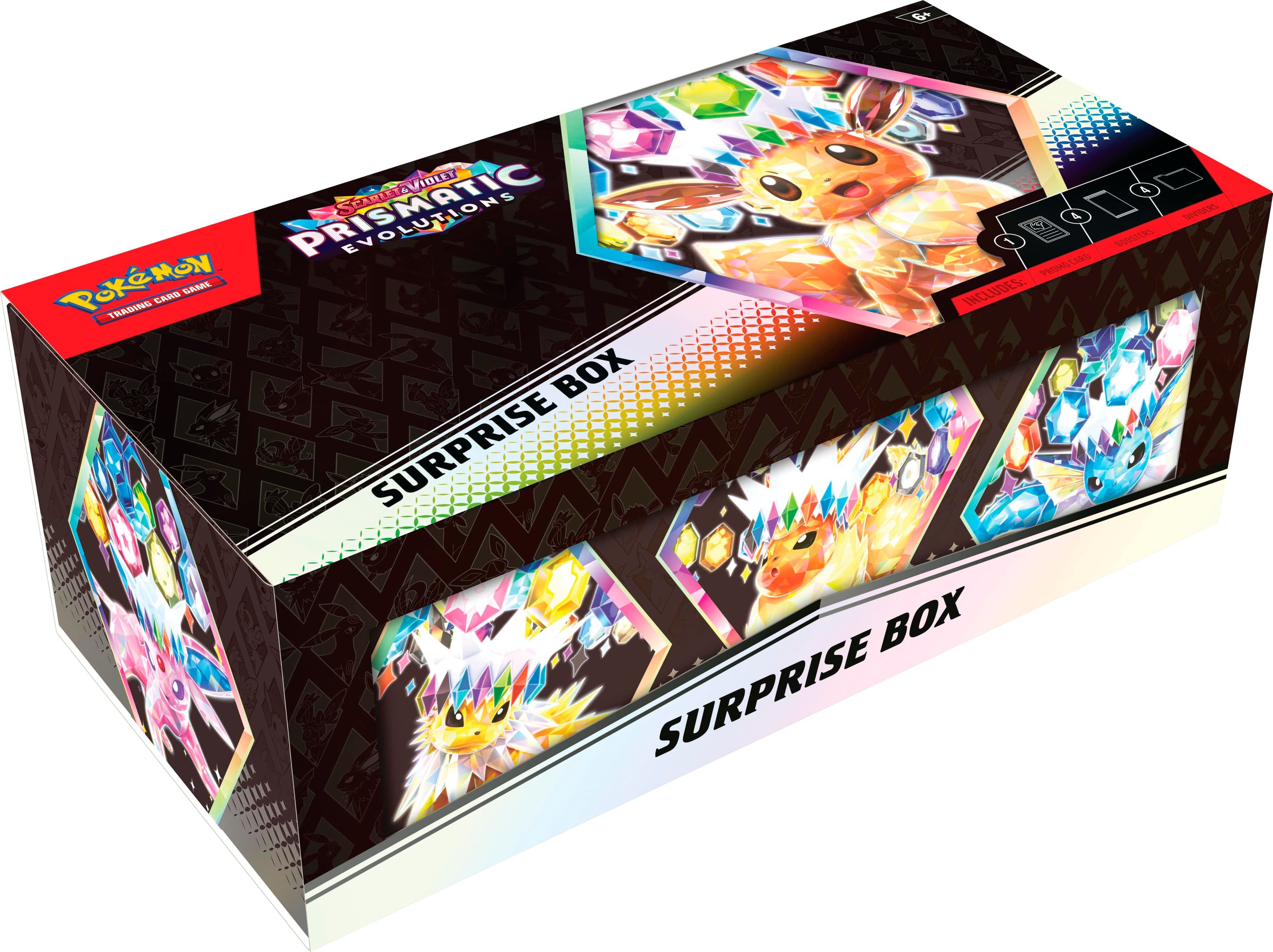 Pokémon TCG: Scarlet & Violet—Prismatic Evolutions Surprise Box - English