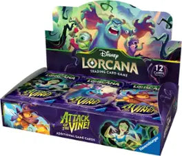 Disney Lorcana TCG: Attack of the Vine! Booster Display Box