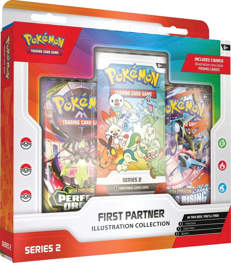 Pokémon TCG First Partner Illustration Collection Series 2 sealed box