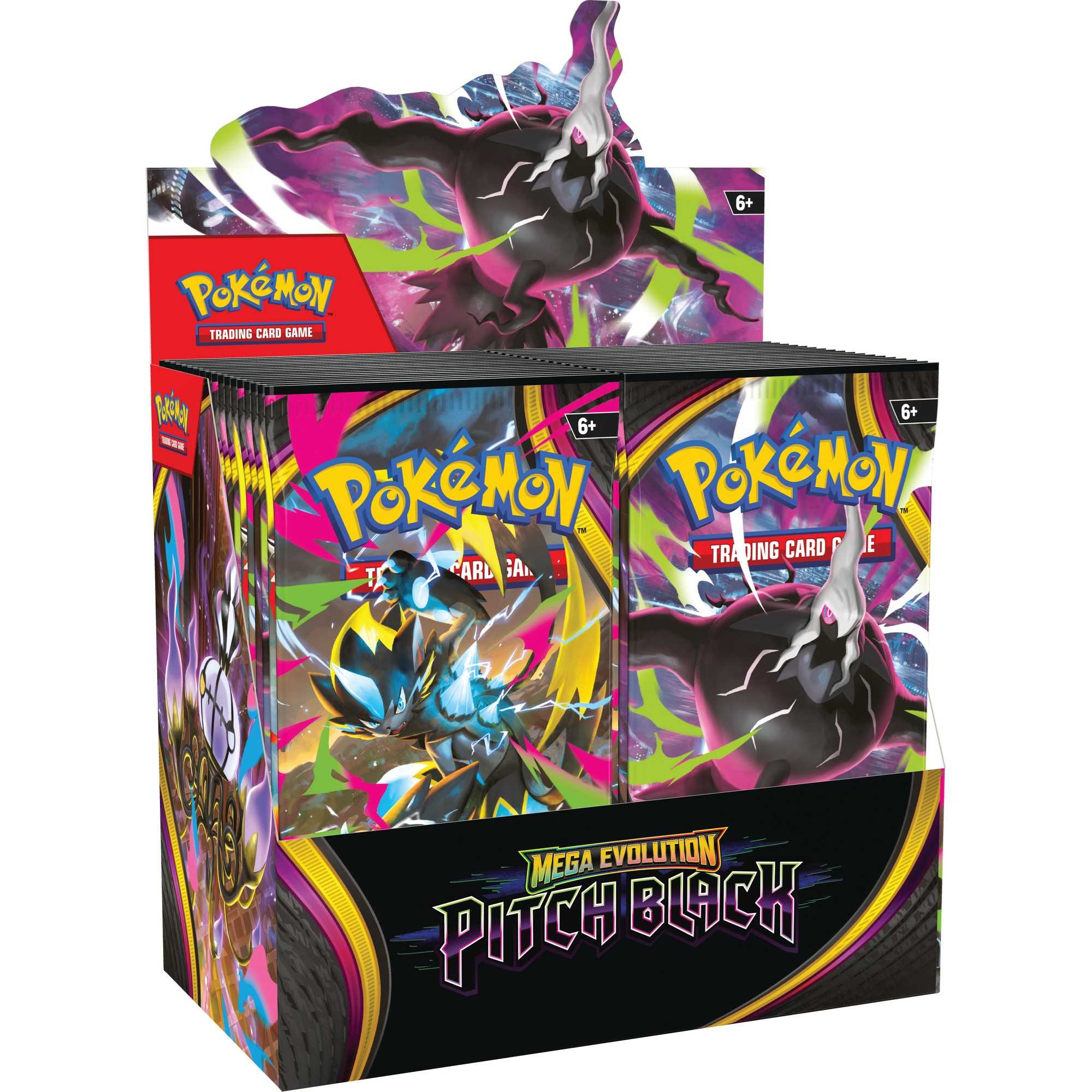 Pokémon TCG: Mega Evolution—Pitch Black Booster Display Box (36 Packs) (English)