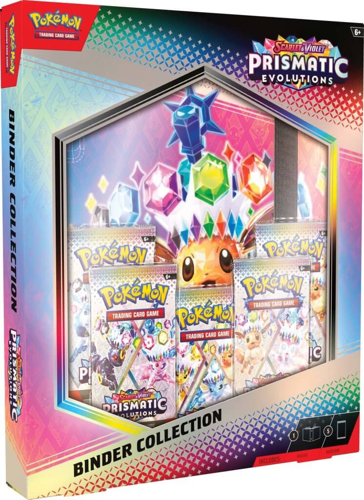 Pokémon TCG Prismatic Evolutions Binder Collection