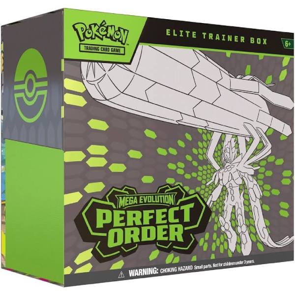 Pokémon TCG: Mega Evolution—Perfect Order Elite Trainer Box (ETB)