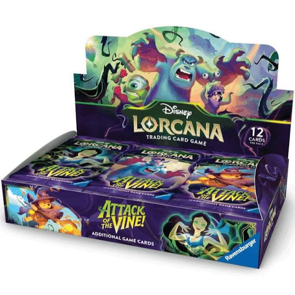 Disney Lorcana TCG: Attack of the Vine! Booster Box (24 Packs)