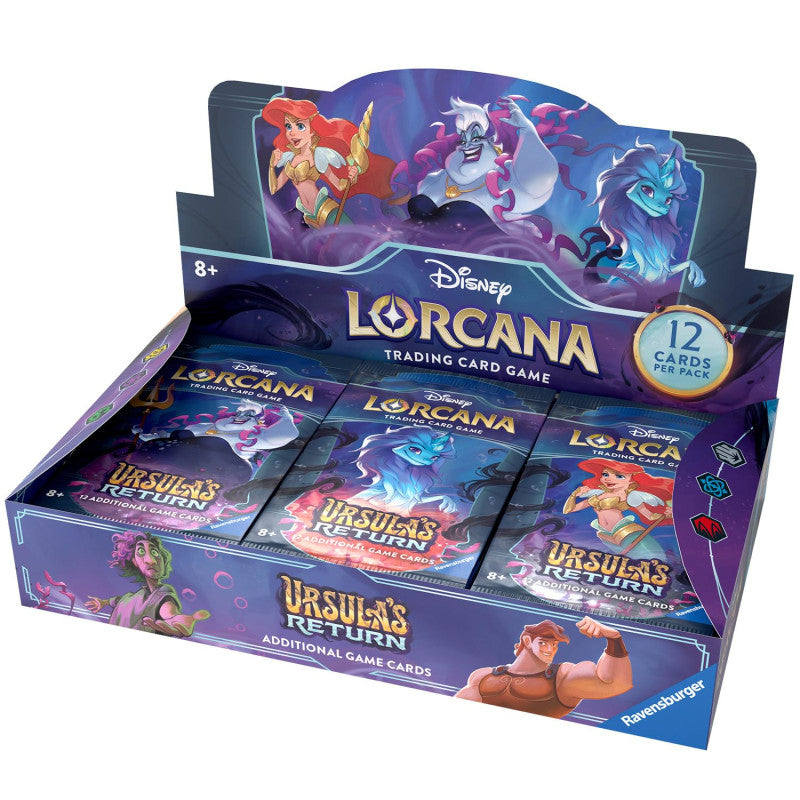 Disney Lorcana TCG Ursula's Return Booster Box with 24 packs