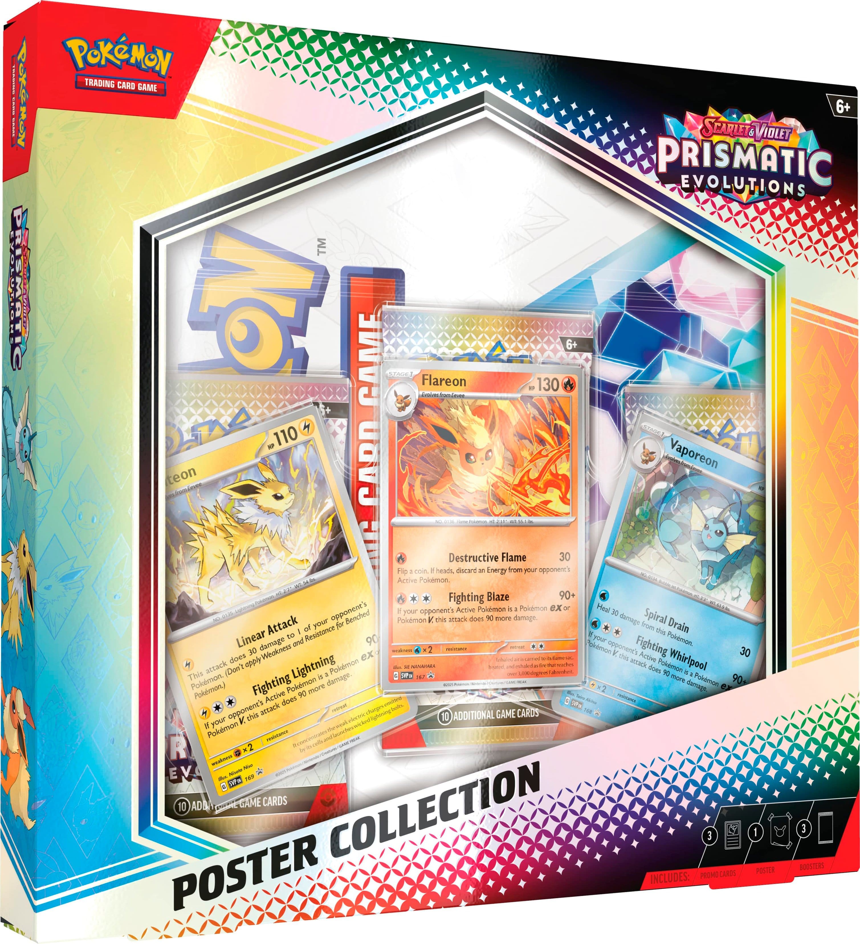 Pokémon TCG: Scarlet & Violet—Prismatic Evolutions Poster Collection - English
