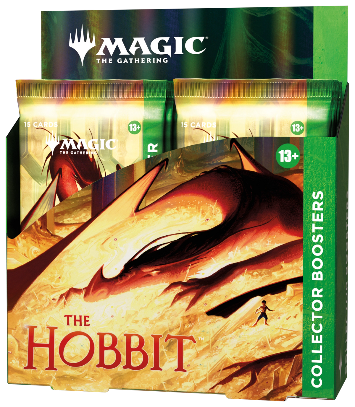 Magic: The Gathering—The Hobbit Collector Booster Box with Smaug artwork