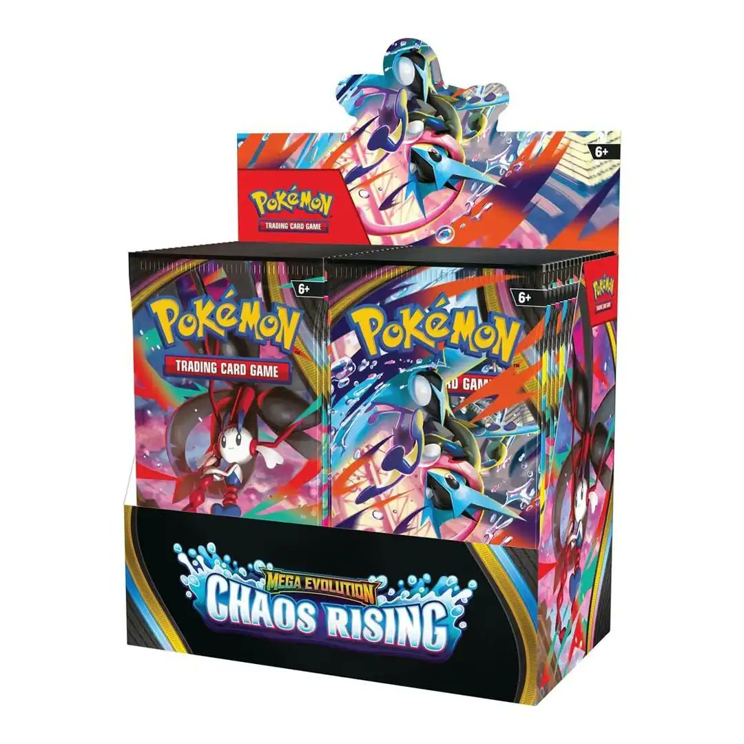 Pokémon TCG: Mega Evolution—Chaos Rising Booster Box (36 Packs)