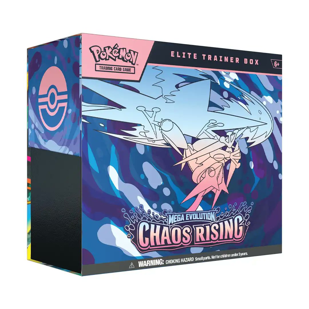 Pokémon TCG: Mega Evolution—Chaos Rising Elite Trainer Box (ETB)