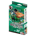 One Piece Card Game Green Roronoa Zoro Starter Deck ST-32 English box