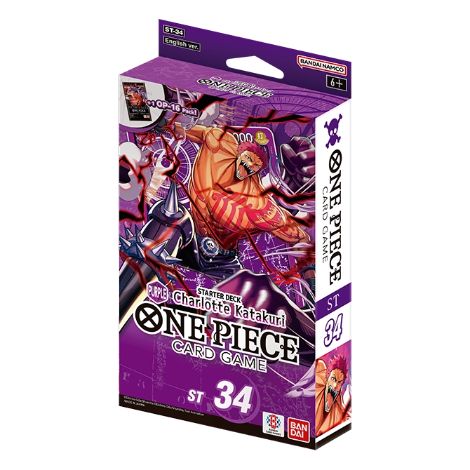 One Piece Card Game: Purple Charlotte Katakuri Starter Deck [ST-34]